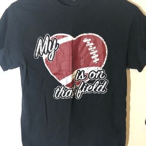 “My Heart is on that field” shirt